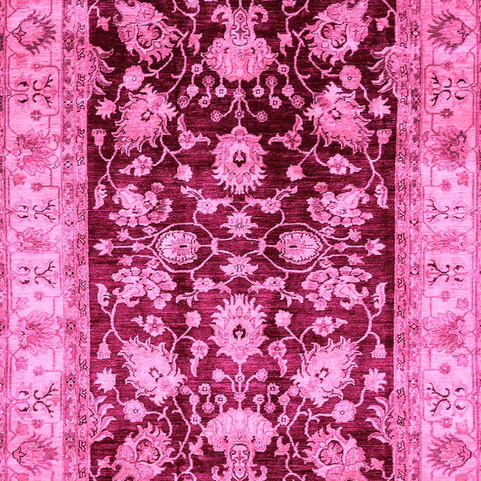 Oriental Pink Traditional Rug, abs733pnk