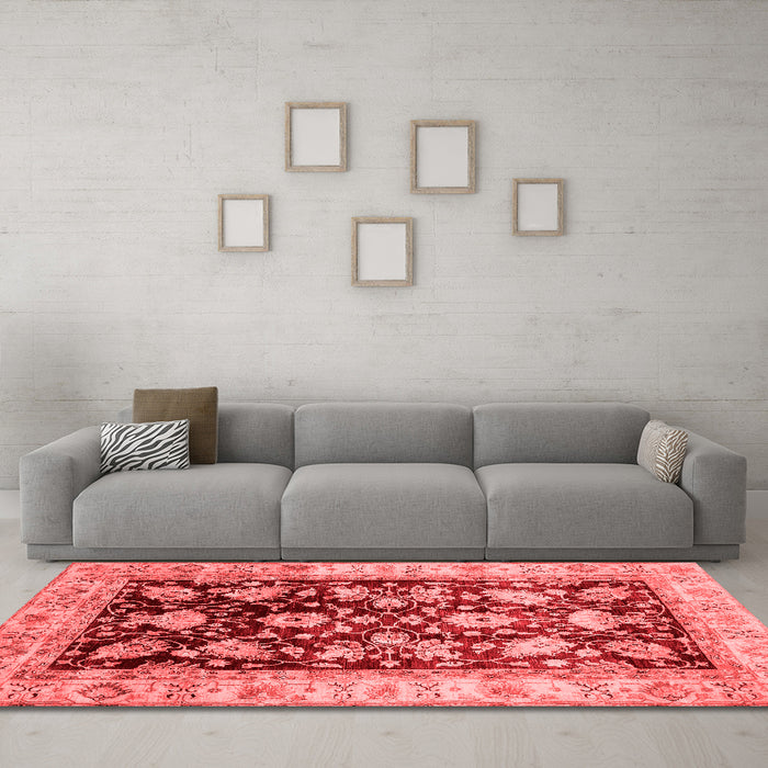 Traditional Red Washable Rugs