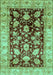 Oriental Turquoise Traditional Rug, abs733turq