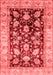 Oriental Red Traditional Area Rugs