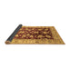 Sideview of Oriental Brown Traditional Rug, abs733brn