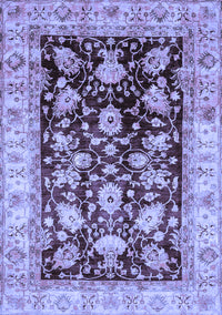 Oriental Blue Traditional Rug, abs733blu