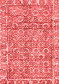 Oriental Red Traditional Rug, abs734red