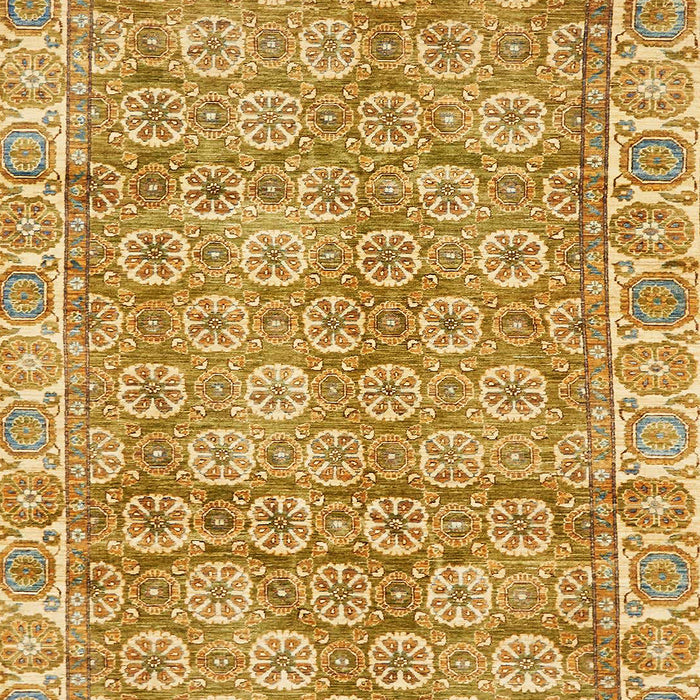 Abstract Orange Oriental Rug, abs734