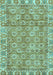 Oriental Light Blue Traditional Rug, abs734lblu