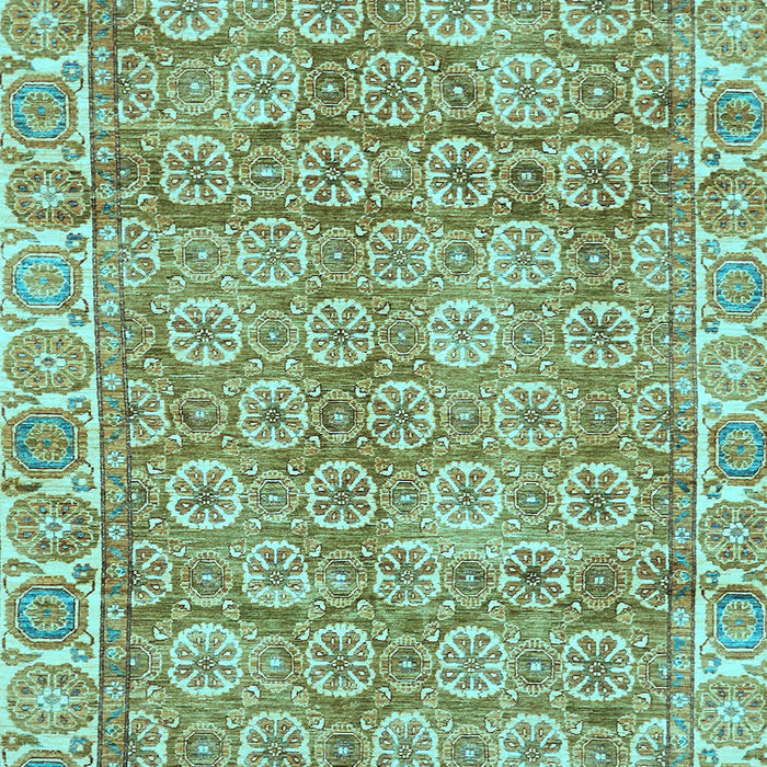 Oriental Light Blue Traditional Rug, abs734lblu