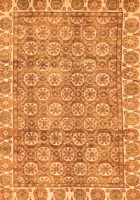 Oriental Orange Traditional Rug, abs734org