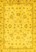 Oriental Yellow Traditional Rug, abs735yw