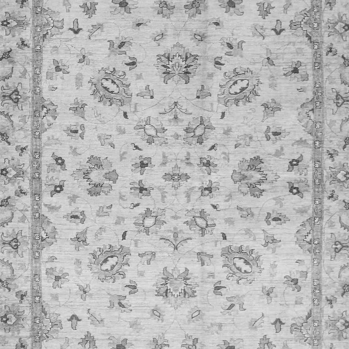 Machine Washable Oriental Gray Traditional Rug, wshabs735gry