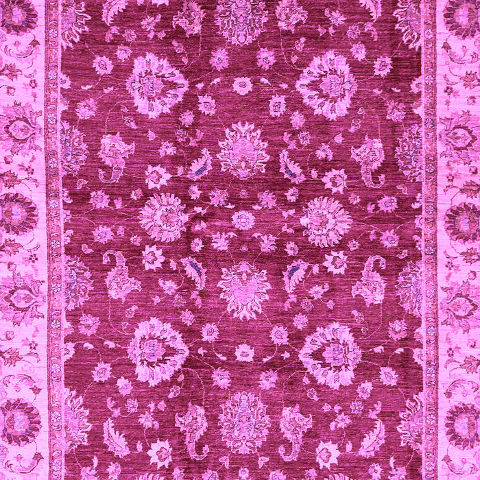 Machine Washable Oriental Purple Traditional Area Rugs, wshabs736pur