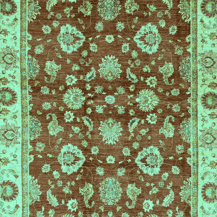 Oriental Turquoise Traditional Rug, abs736turq