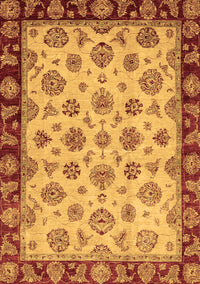 Oriental Brown Traditional Rug, abs737brn