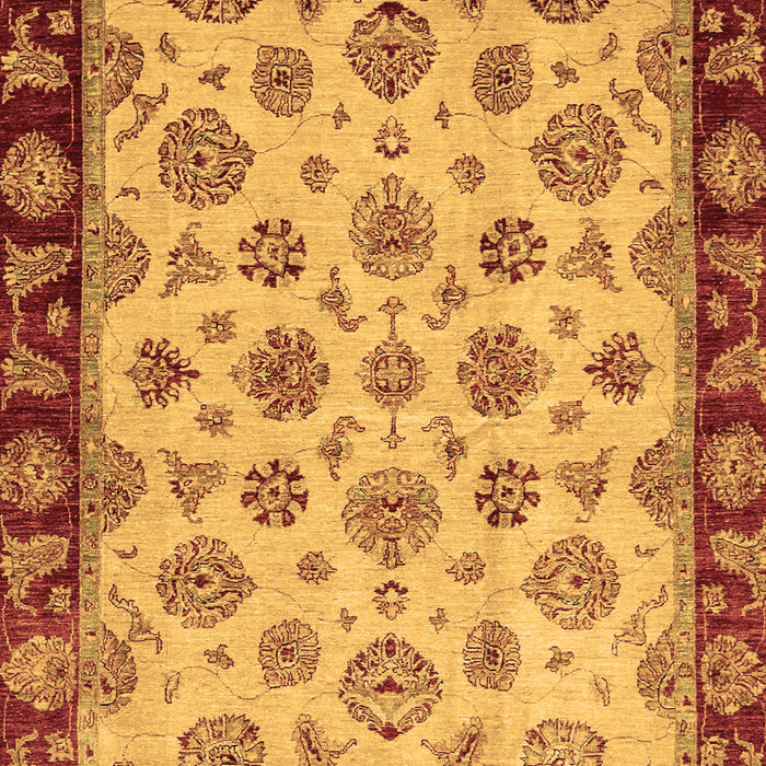Oriental Brown Traditional Rug, abs737brn