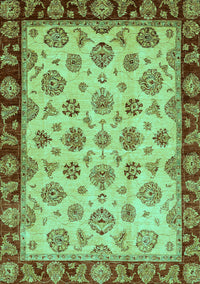 Oriental Turquoise Traditional Rug, abs737turq