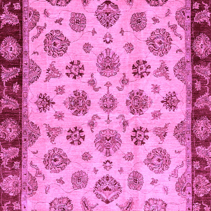 Machine Washable Oriental Purple Traditional Area Rugs, wshabs737pur