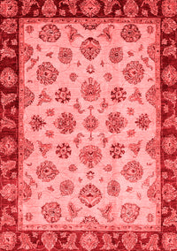 Oriental Red Traditional Rug, abs737red