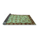 Sideview of Oriental Light Blue Traditional Rug, abs737lblu