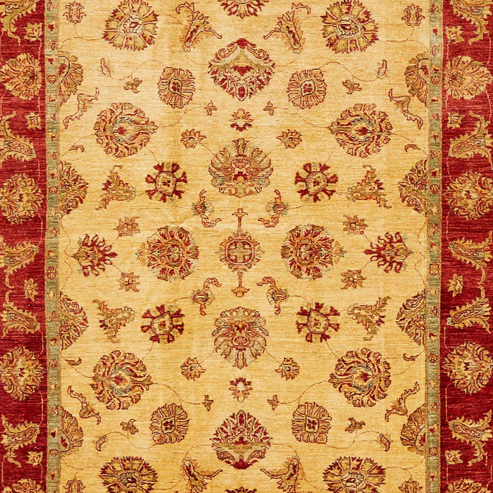 Abstract Orange Red Oriental Rug, abs737