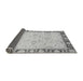 Sideview of Oriental Gray Traditional Rug, abs738gry