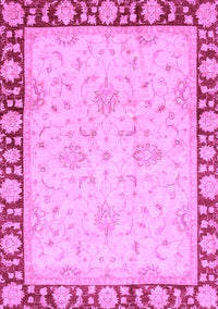 Oriental Purple Traditional Rug, abs738pur