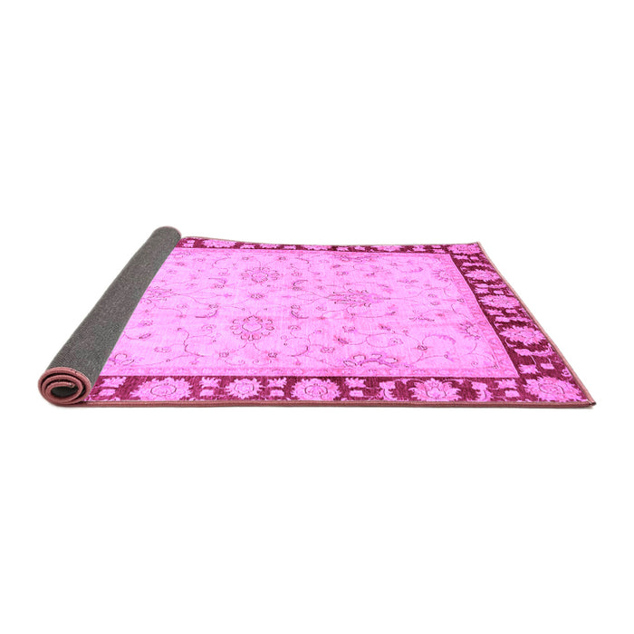 Sideview of Oriental Purple Traditional Rug, abs738pur