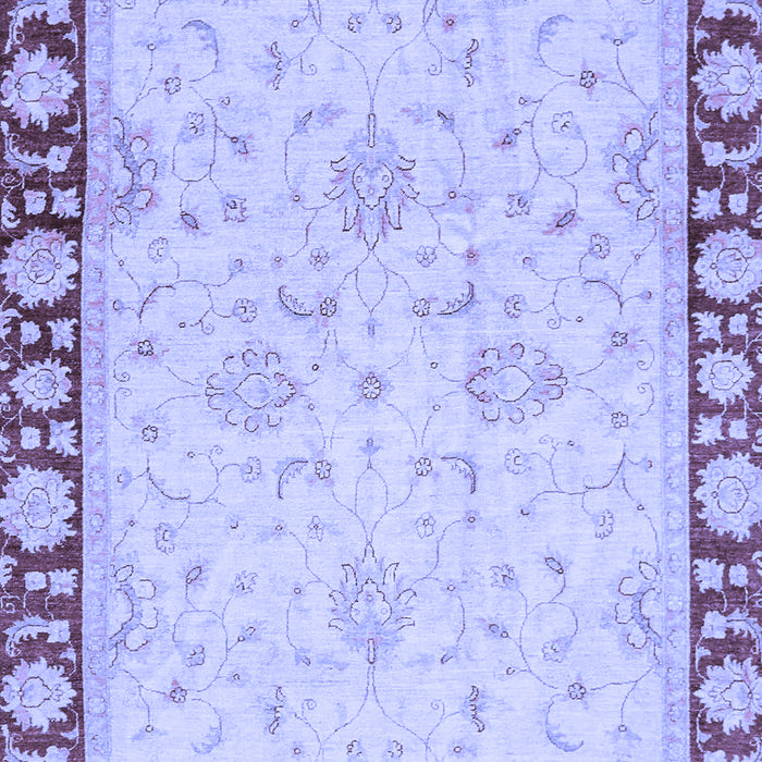 Oriental Blue Traditional Rug, abs738blu