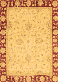 Oriental Brown Traditional Rug, abs738brn