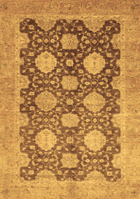 Oriental Brown Traditional Rug, abs739brn