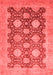 Oriental Red Traditional Area Rugs