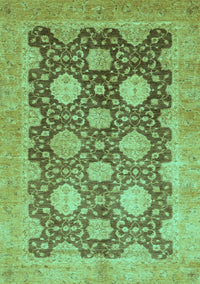 Oriental Turquoise Traditional Rug, abs739turq