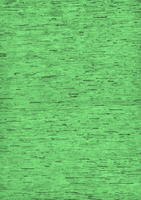 Abstract Emerald Green Modern Rug, abs73emgrn