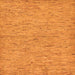 Square Abstract Orange Modern Rug, abs73org