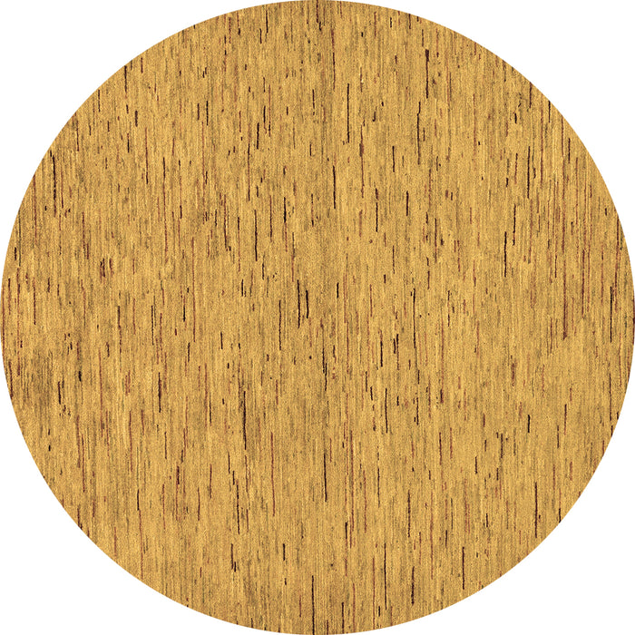 Round Abstract Brown Modern Rug, abs73brn