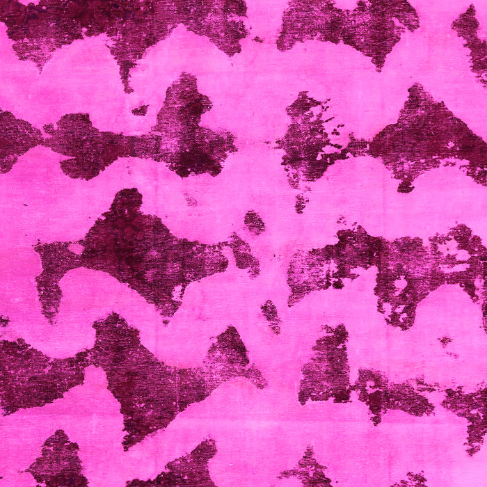 Machine Washable Abstract Pink Modern Rug, wshabs740pnk