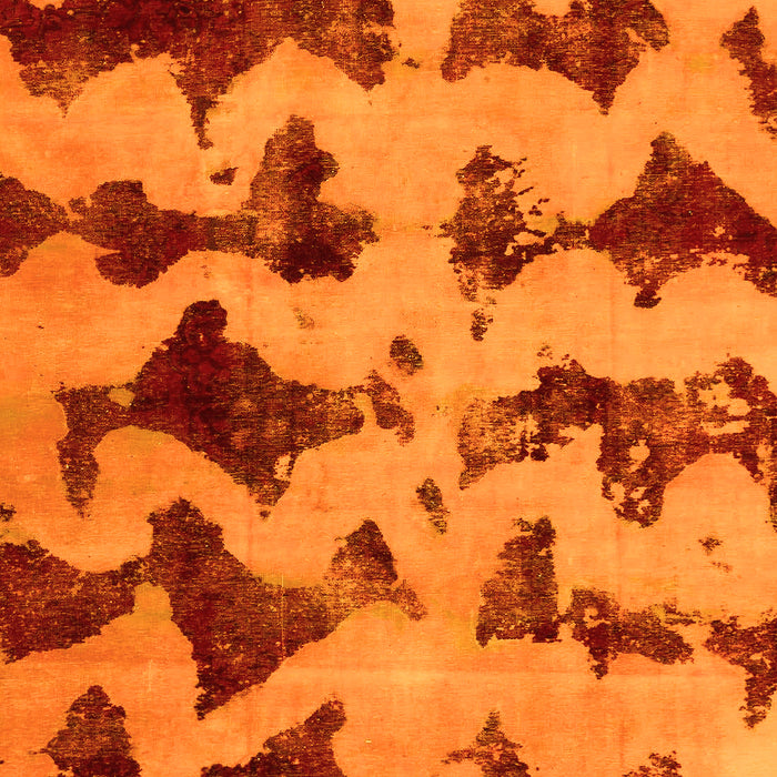 Abstract Yellow Modern Rug, abs740yw