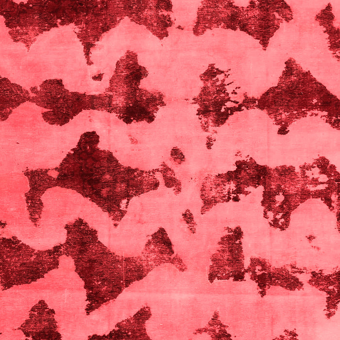 Abstract Red Modern Area Rugs