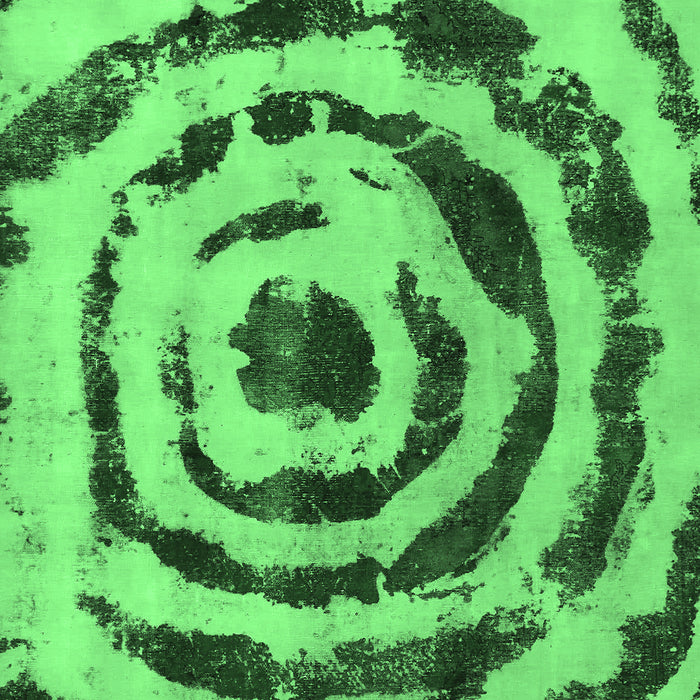 Abstract Emerald Green Modern Rug, abs741emgrn