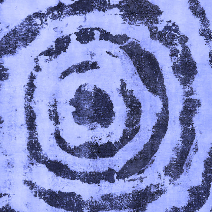 Abstract Blue Modern Rug, abs741blu