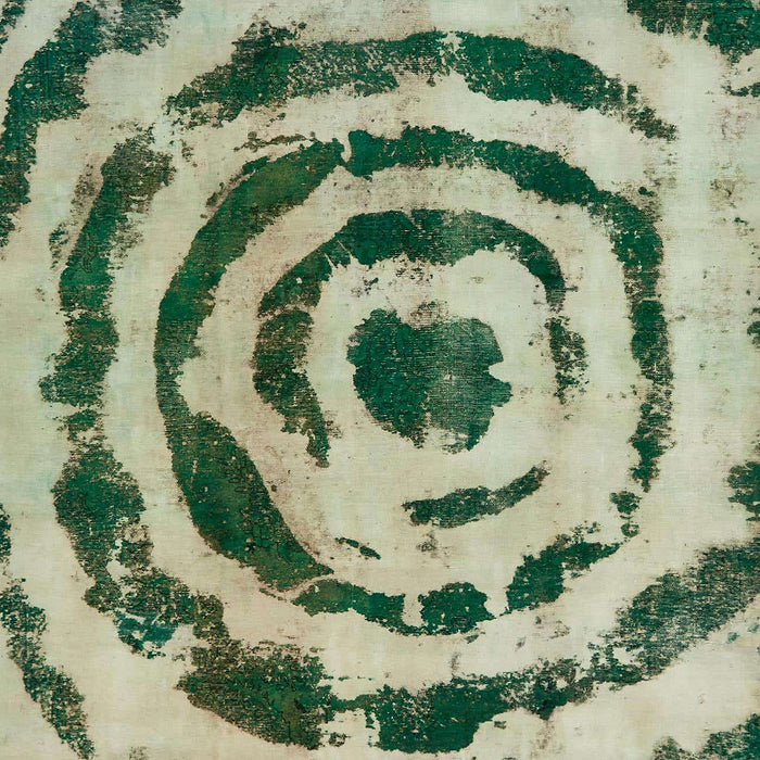 Machine Washable Abstract Sage Green Rug, wshabs741