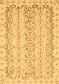 Abstract Brown Modern Rug, abs742brn