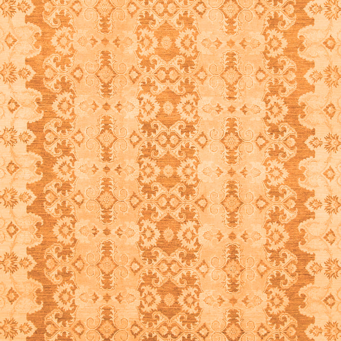 Abstract Orange Modern Rug, abs742org