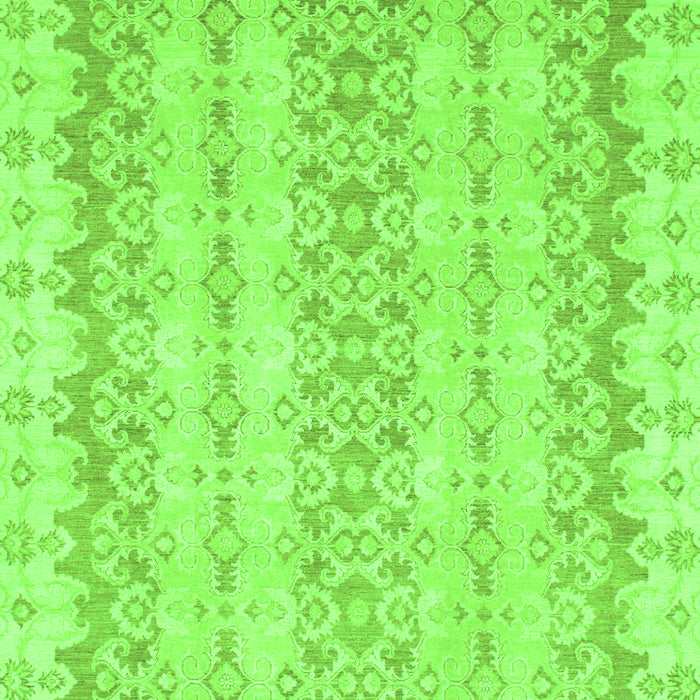 Abstract Green Modern Rug, abs742grn