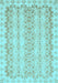 Machine Washable Abstract Light Blue Modern Rug, wshabs742lblu