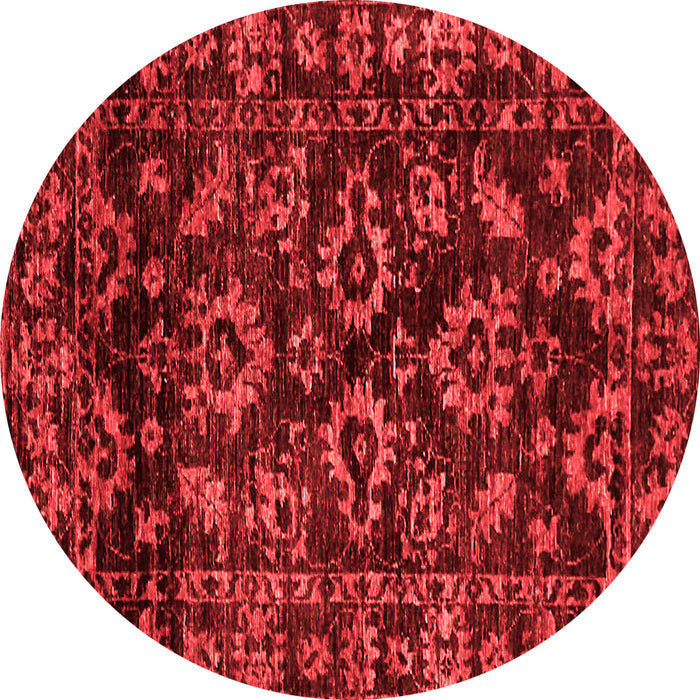 Abstract Red Modern Rug, abs743red