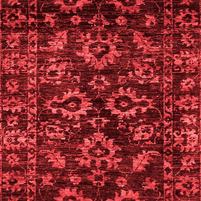 Machine Washable Abstract Red Modern Rug, wshabs743red