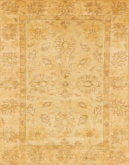 Abstract Orange Oriental Rug, abs744
