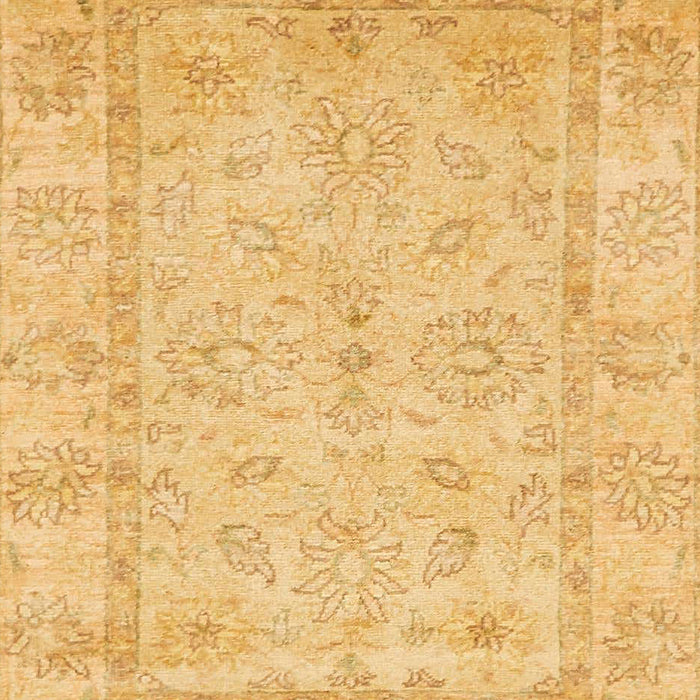 Abstract Orange Oriental Rug, abs744