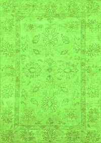 Oriental Green Traditional Rug, abs744grn