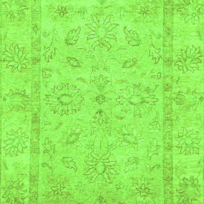 Oriental Green Traditional Rug, abs744grn
