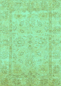 Oriental Turquoise Traditional Rug, abs744turq